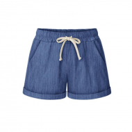 Women's Beach Shorts Outdoor Cargo Shorts Cotton Denim Shorts